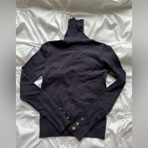 Marciano Navy Blue Long Sleeve Turtleneck